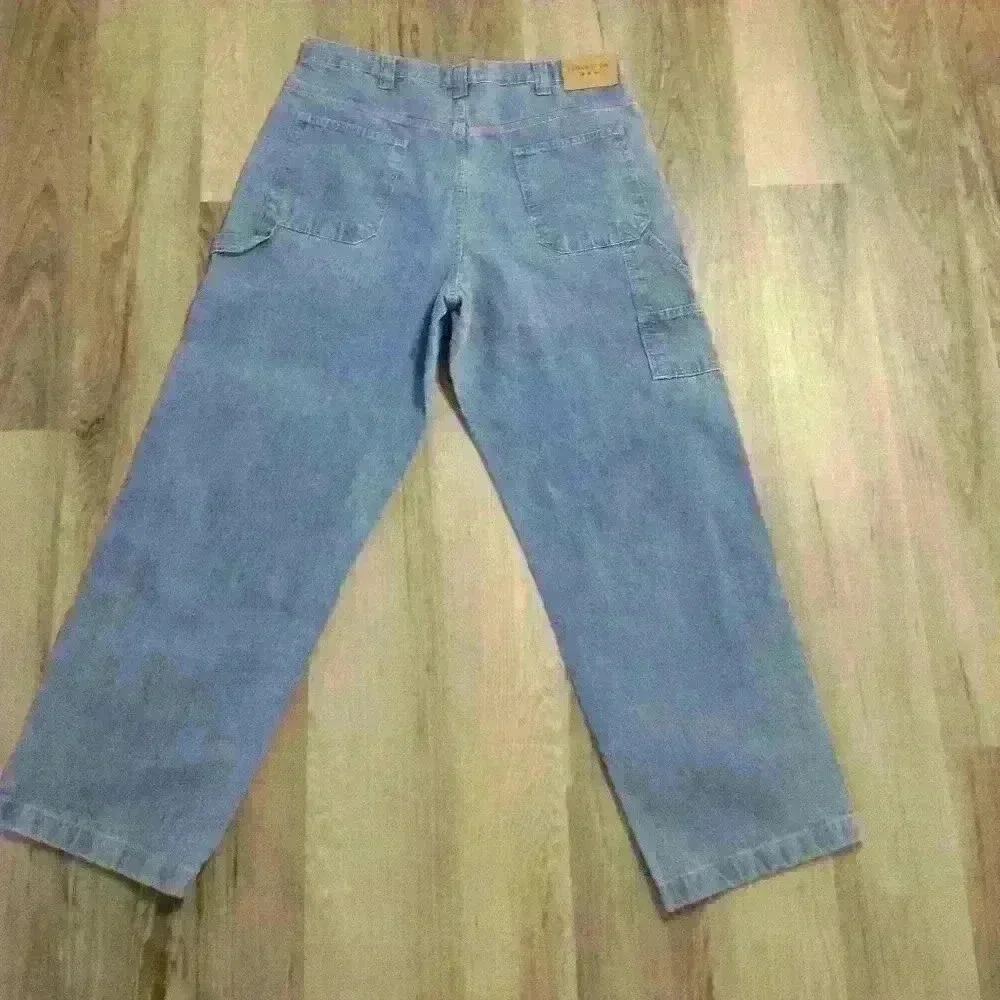 Covington Men's Carpenter Pants. 36x32, Relaxed fit, 100% Cotton. 2 small stains